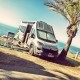 Wohnmobil am Meer in der Normandie
