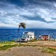 Wohnmobil am Meer in Kroatien