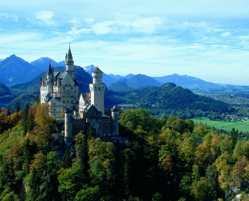 Schloss Neuschwanstein, Bayern, Deutschland