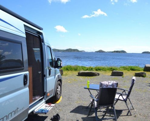 Wohnmobil in Norwegen