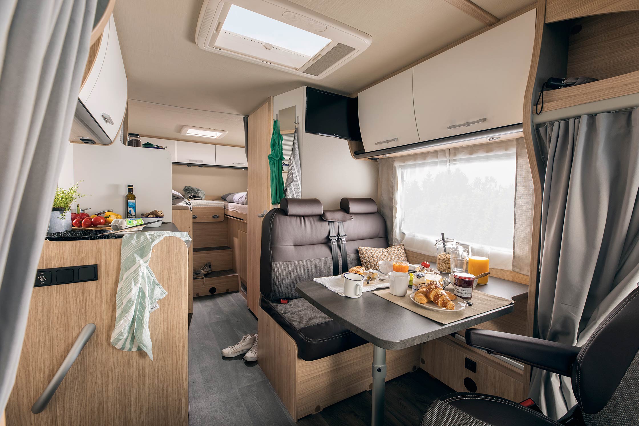Wohnmobil Sunlight Interieur