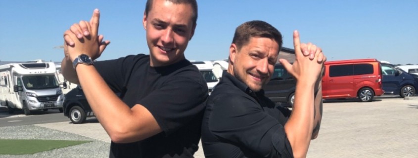 Wohnmobile Erlangen Jonas und Roy