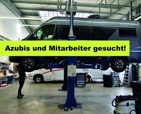 Wohnmobile Erlangen Azubis und Mitarbeiter gesucht
