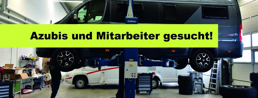 Wohnmobile Erlangen Azubis und Mitarbeiter gesucht